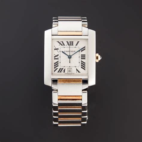 cartier tank francaise pre owned.